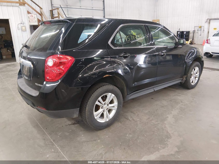 Vin: 2gnalaekxf6200399, lot: 46213007, chevrolet equinox ls 20154