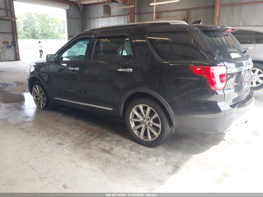 Vin: 1fm5k7f89ggd15205, lot: 46213015, ford explorer limited 20163