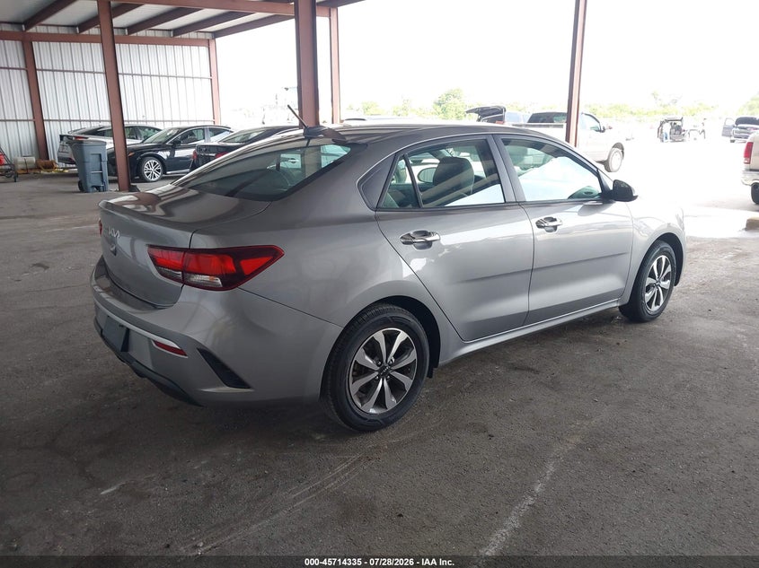 Vin: 3kpa24ad1pe559890, lot: 46213017, kia rio s 20234