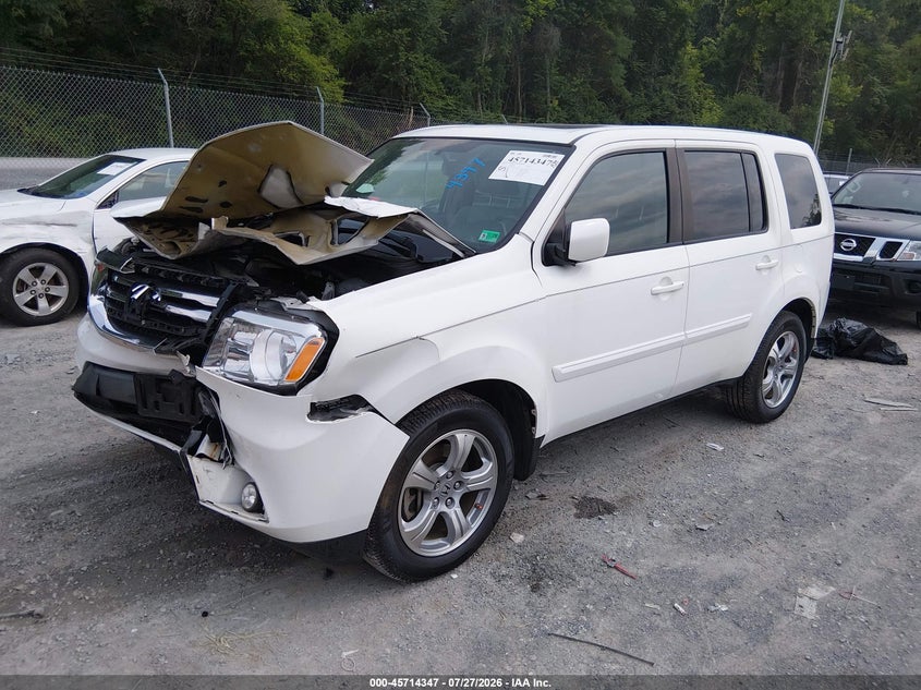 Vin: 5fnyf4h52fb009740, lot: 46213030, honda pilot ex-l 20152
