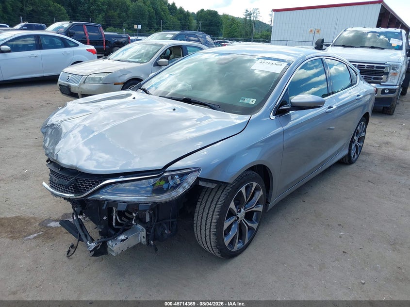 Vin: 1c3ccccgxfn519992, lot: 46213051, chrysler 200 c 20152
