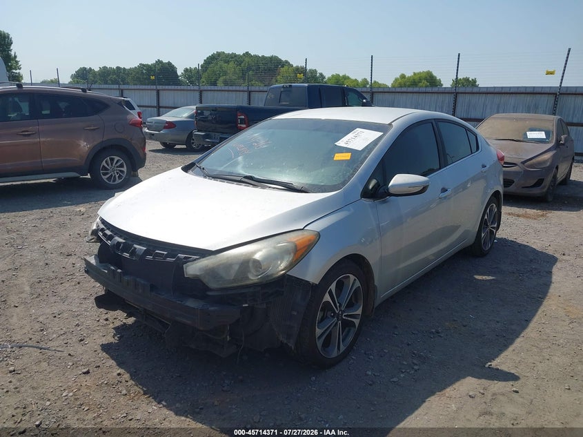 Vin: knafx4a86f5356110, lot: 46213053, kia forte ex 20152
