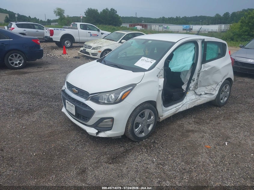 Vin: kl8cb6sa5lc430151, lot: 46213061, chevrolet spark fwd ls automatic 20202