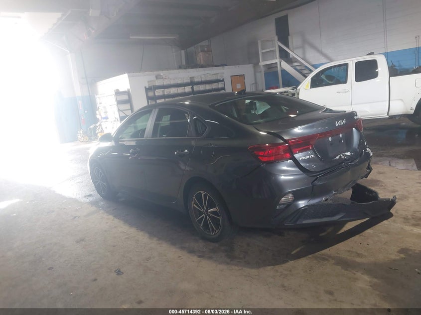 Vin: 3kpf24ad8ne495494, lot: 46213074, kia forte lxs 20223