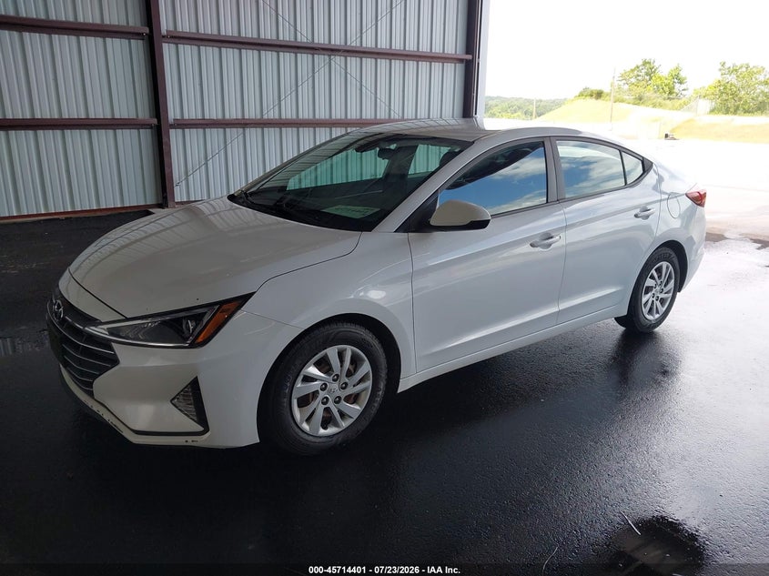 2020 Hyundai Elantra Se, Обычный износ, IAAI, VIN 5NPD74LF2LH610199 — фото 2