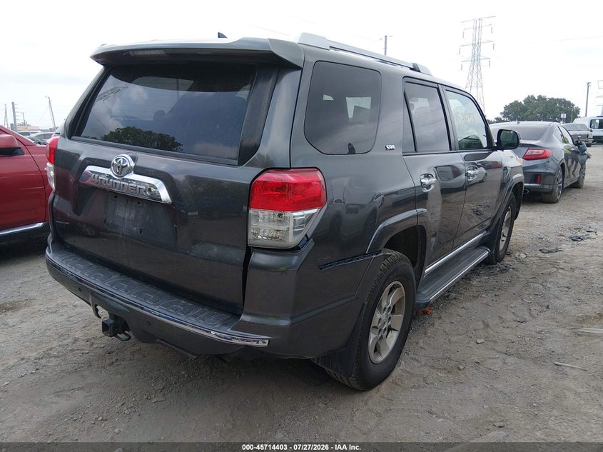 Vin: jtebu5jr0b5034867, lot: 46213085, toyota 4runner sr5 v6 20114