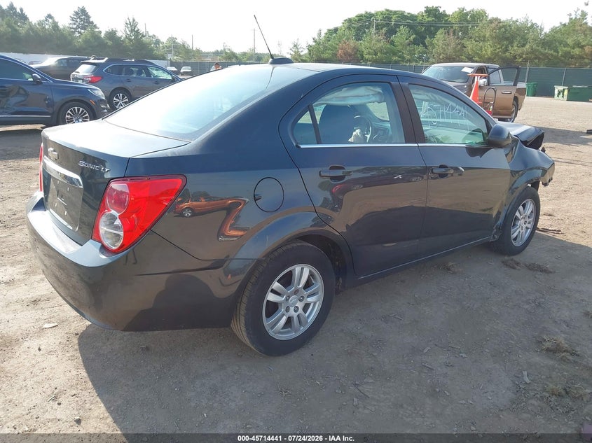 Vin: 1g1jc5sh5f4178041, lot: 46213123, chevrolet sonic lt auto 20154