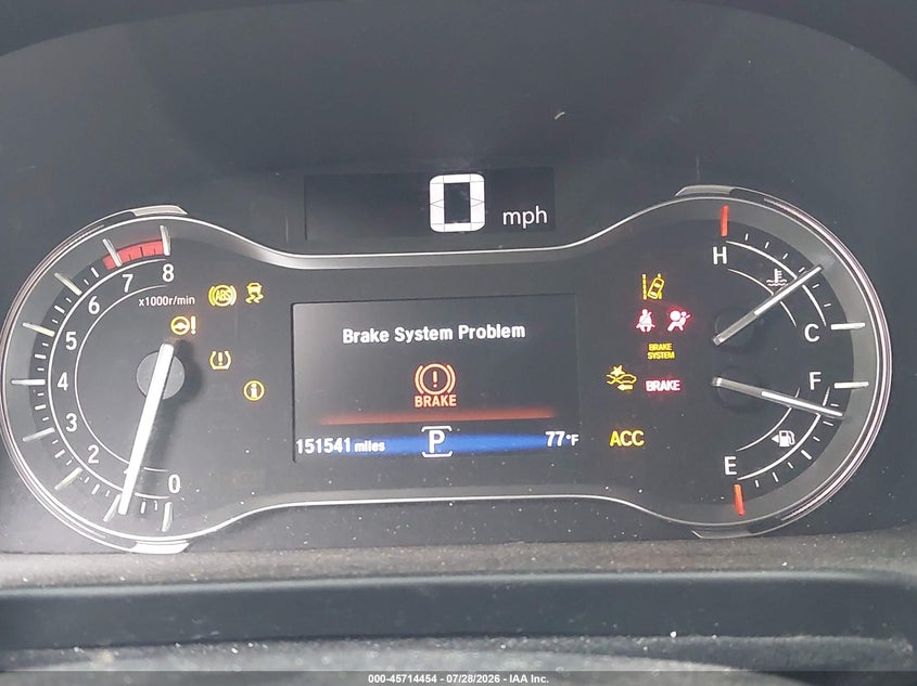 2017 HONDA PILOT auction photo 7
