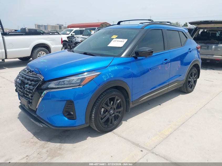 NISSAN KICKS 2022 VIN 3N1CP5DV4NL507900