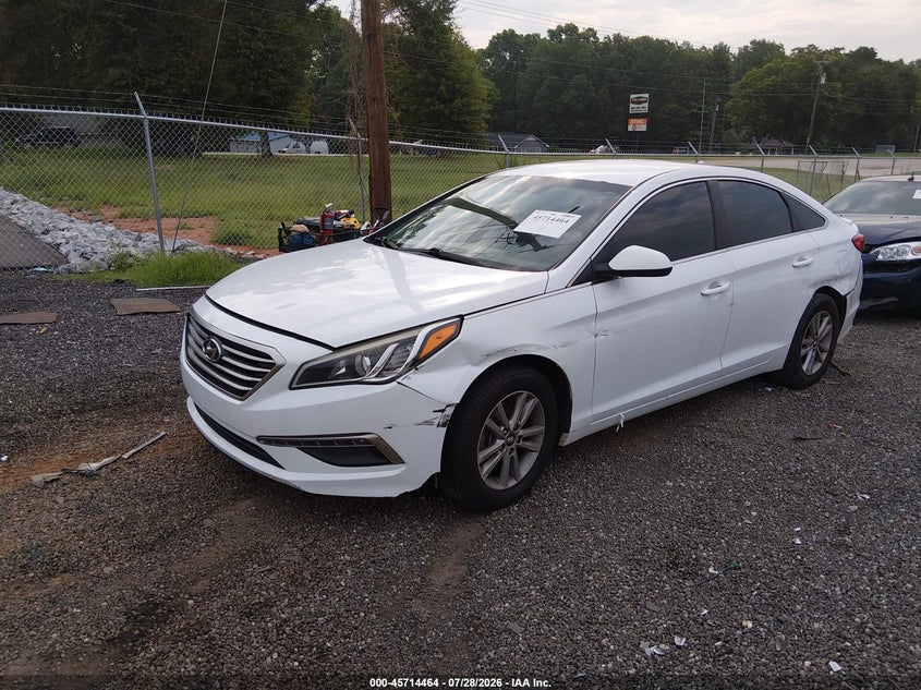 Vin: 5npe24af0fh167318, lot: 46213146, hyundai sonata se 20152
