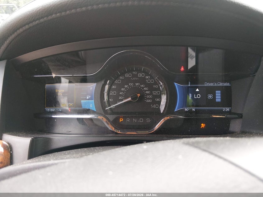 2013 LINCOLN MKS auction photo 7