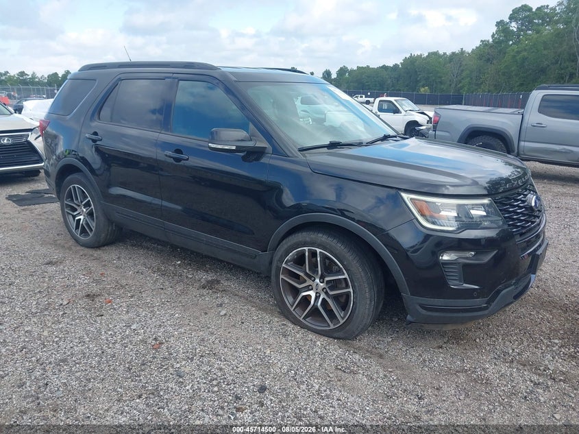 2019 FORD EXPLORER auction photo 1