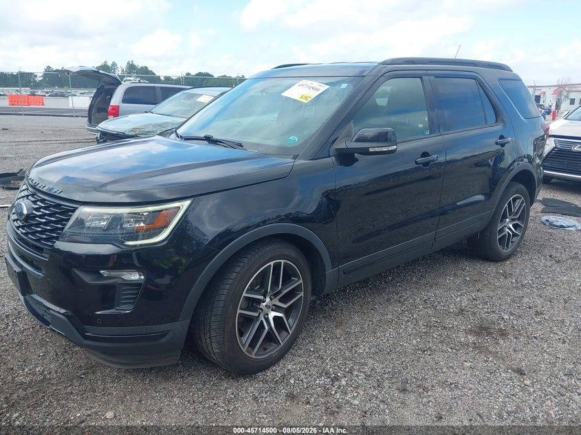 2019 FORD EXPLORER auction photo 2