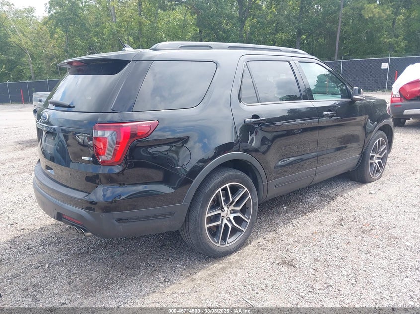 2019 FORD EXPLORER auction photo 4