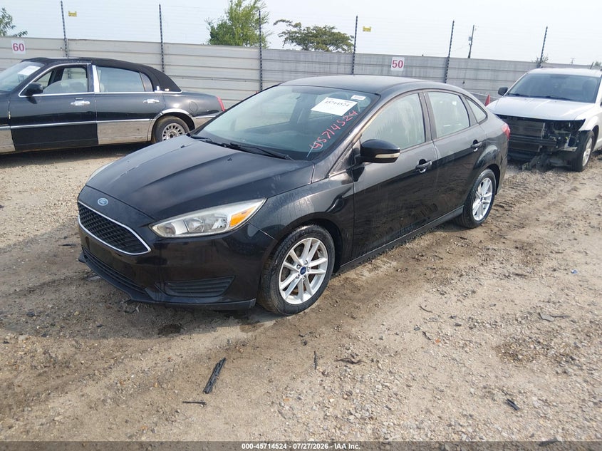 Vin: 1fadp3f28fl365949, lot: 46213206, ford focus se 20152