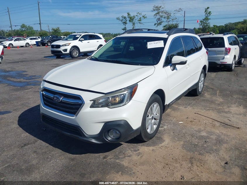 Vin: 4s4bsahc0k3225409, lot: 46213209, subaru outback 2.5i premium 20192