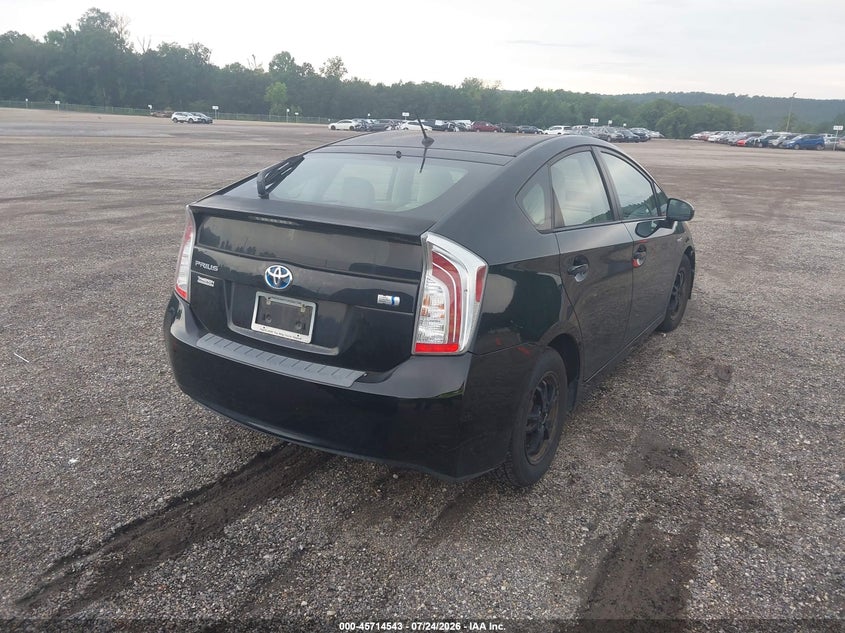 2012 TOYOTA PRIUS auction photo 4