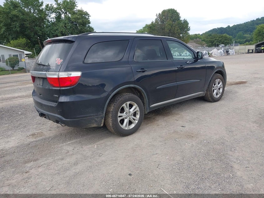 Vin: 1d4se4gt9bc628323, lot: 46213229, dodge durango crew 20114