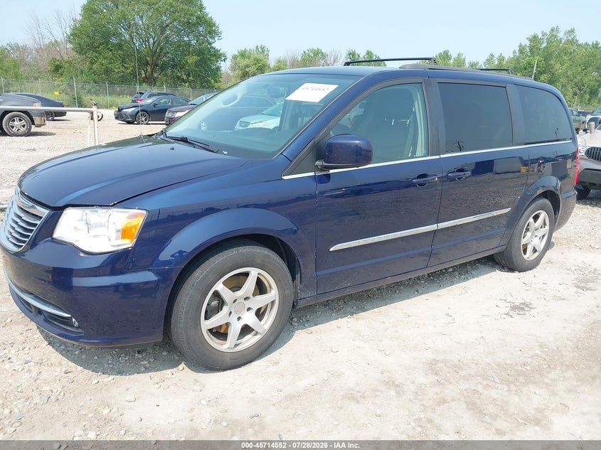 Vin: 2c4rc1bg7gr175361, lot: 46213234, chrysler town & country touring 20162