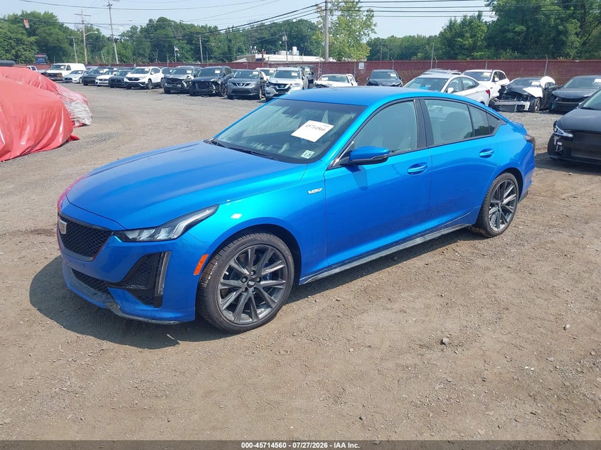 Vin: 1g6dv5rw7r0102614, lot: 46213242, cadillac ct5-v v-series 20242