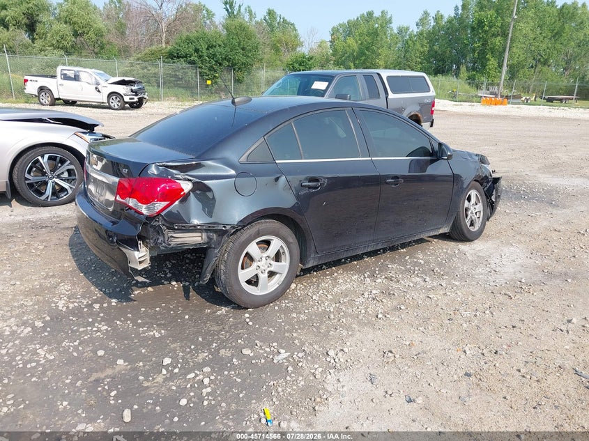 Vin: 1g1pc5sb9f7203186, lot: 46213248, chevrolet cruze 1lt auto 20154