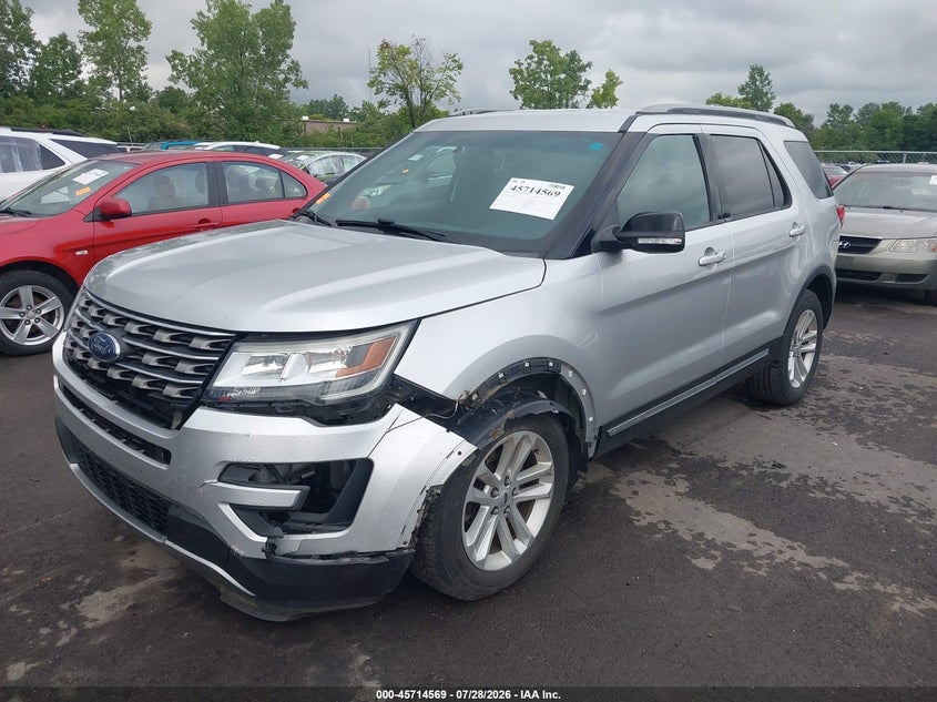 Vin: 1fm5k7dh0ggd00255, lot: 46213251, ford explorer xlt 20162