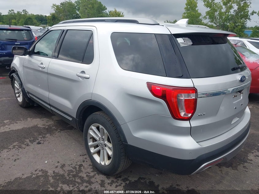 Vin: 1fm5k7dh0ggd00255, lot: 46213251, ford explorer xlt 20163