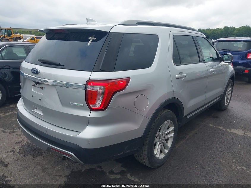 Vin: 1fm5k7dh0ggd00255, lot: 46213251, ford explorer xlt 20164