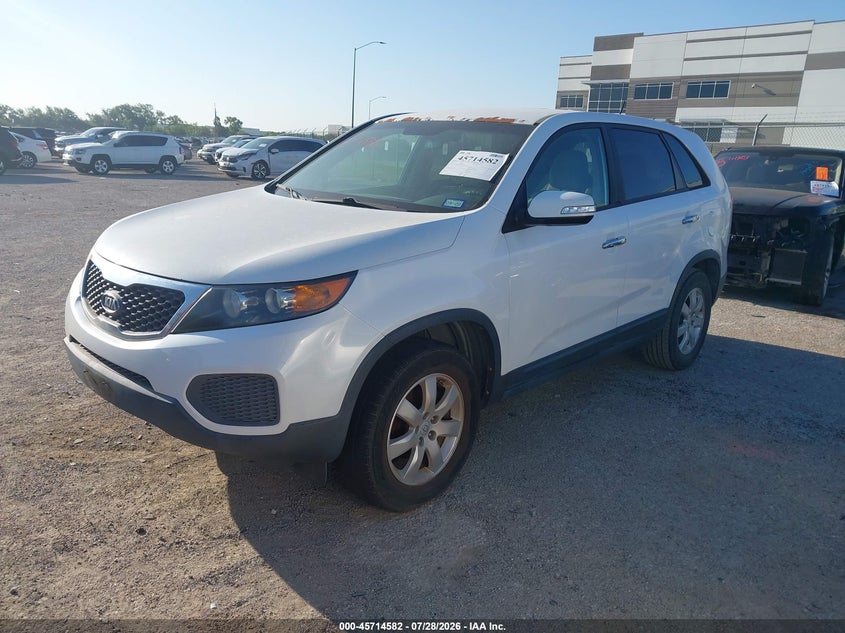 Vin: 5xykt3a19bg089413, lot: 46213265, kia sorento lx 20112