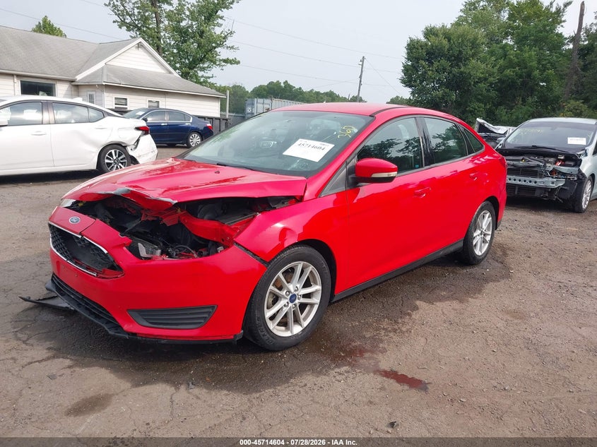 Vin: 1fadp3f20hl231598, lot: 46213286, ford focus se 20172