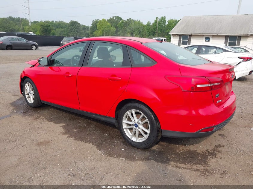Vin: 1fadp3f20hl231598, lot: 46213286, ford focus se 20173