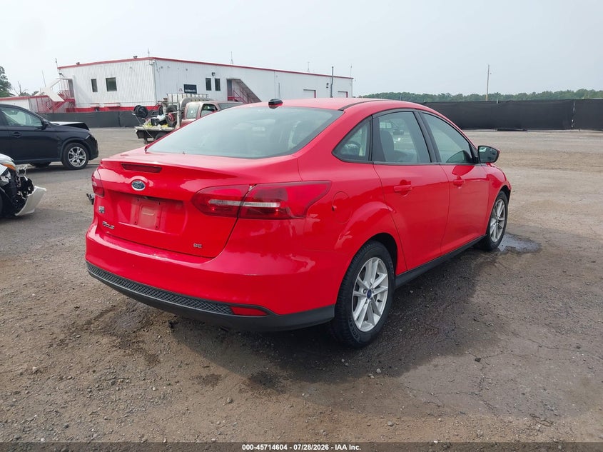 Vin: 1fadp3f20hl231598, lot: 46213286, ford focus se 20174