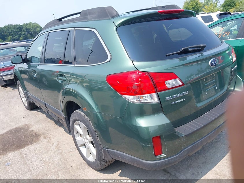 Vin: 4s4brccc8d3305803, lot: 46213292, subaru outback 2.5i premium 20133