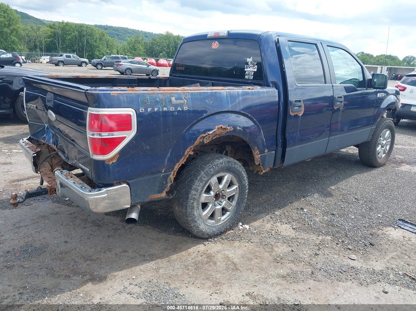 Vin: 1ftfw1ef6ckd18497, lot: 46213300, ford f-150 xlt 20124