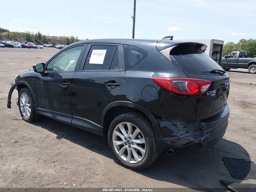 Vin: jm3ke4dy3e0303838, lot: 46213305, mazda cx-5 grand touring 20143