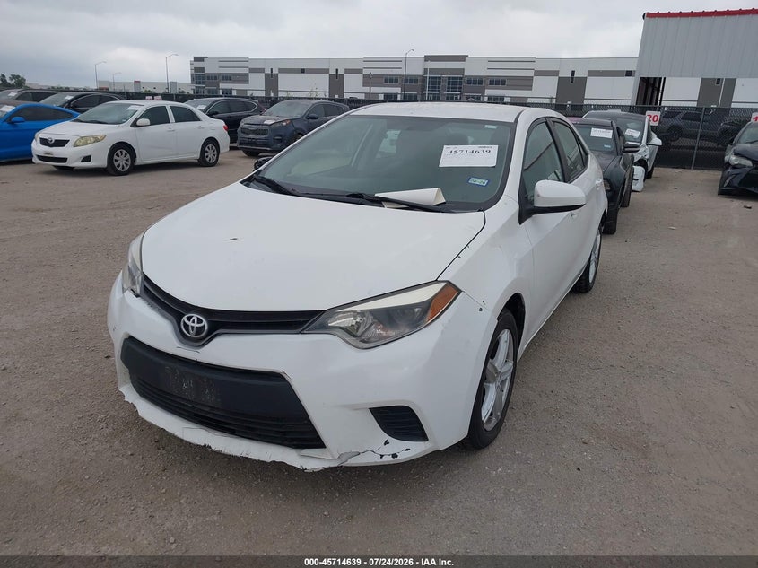 2014 TOYOTA COROLLA auction photo 2