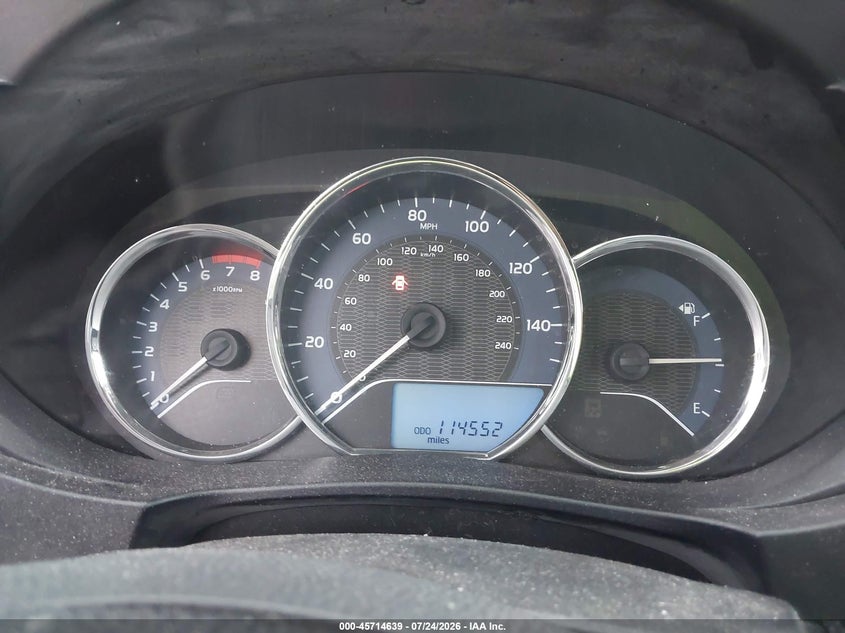 2014 TOYOTA COROLLA auction photo 7