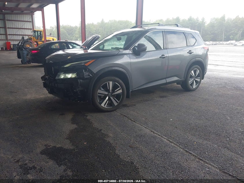 Vin: 5n1bt3cb9rc677313, lot: 46213342, nissan rogue sl intelligent awd 20242