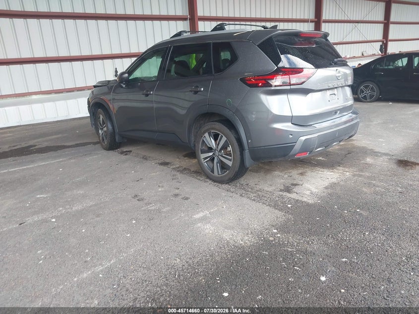 Vin: 5n1bt3cb9rc677313, lot: 46213342, nissan rogue sl intelligent awd 20243