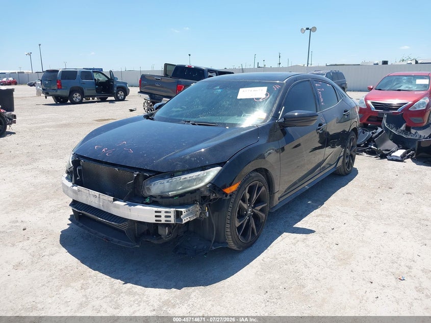 2017 HONDA CIVIC auction photo 2