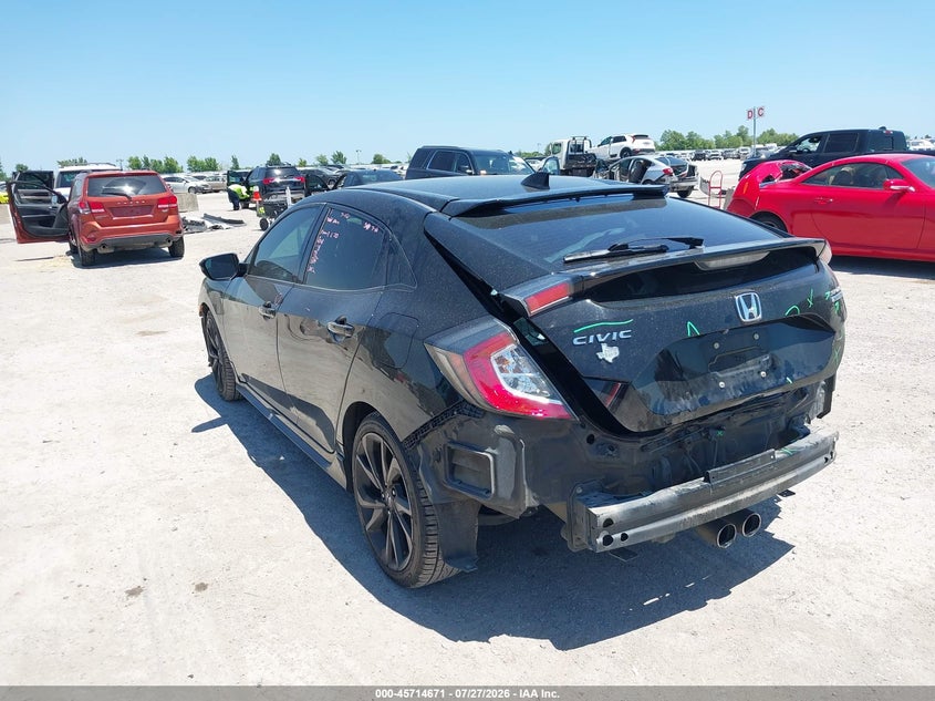 2017 HONDA CIVIC auction photo 3