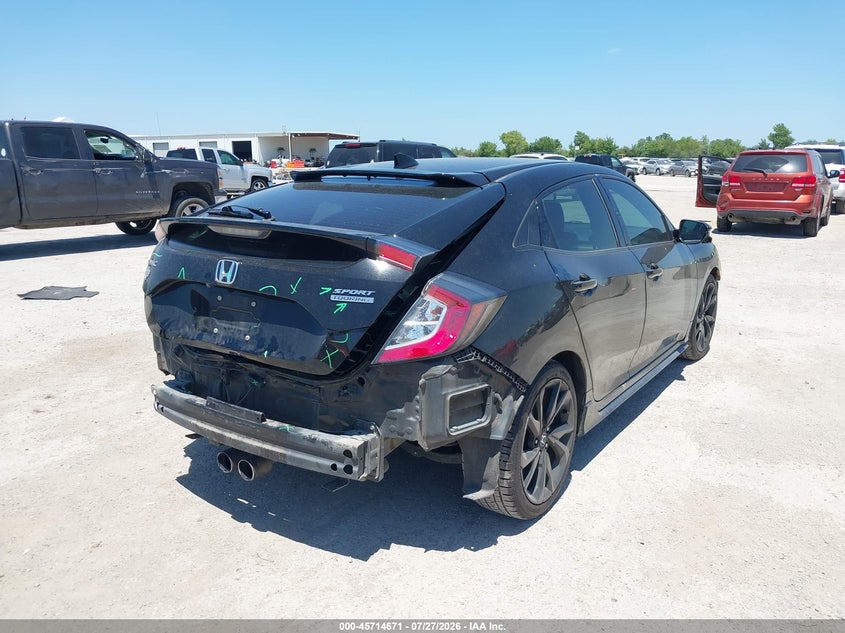 2017 HONDA CIVIC auction photo 4