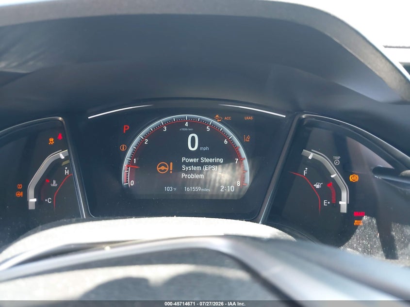 2017 HONDA CIVIC auction photo 7