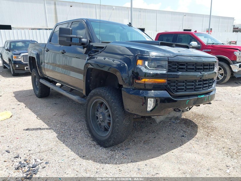 2016 Chevrolet Silverado 1500 Lt, Левый перёд, IAAI, VIN 3GCUKREC9GG233772