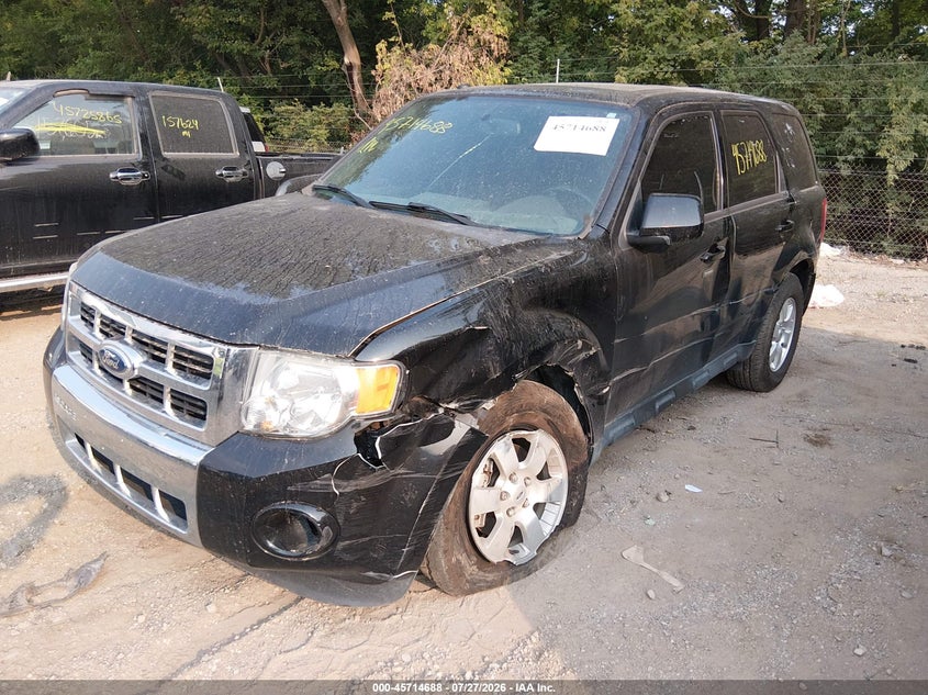 Vin: 1fmcu0eg5ckb51721, lot: 46213370, ford escape limited 20122