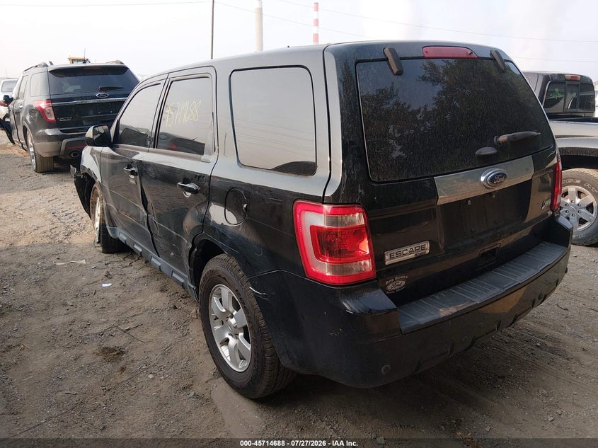 Vin: 1fmcu0eg5ckb51721, lot: 46213370, ford escape limited 20123