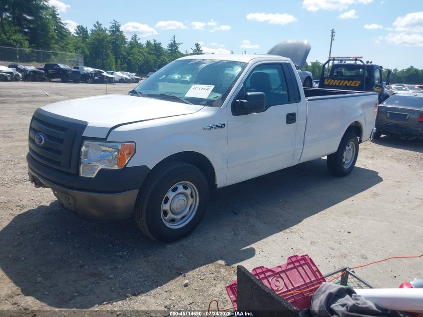Vin: 1ftmf1cm5bkd33175, lot: 46213372, ford f-150 xl 20112