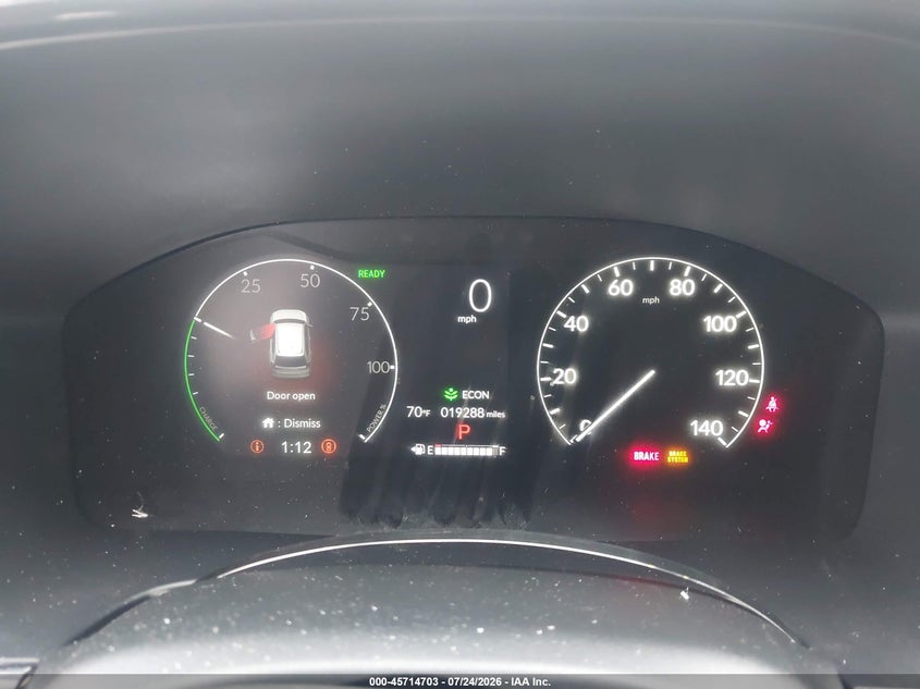 2025 HONDA CR-V HYBRID auction photo 7