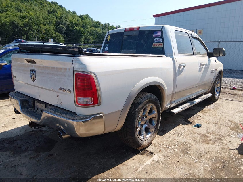 Vin: 1c6rr7nm1fs513912, lot: 46213405, ram 1500 laramie 20154