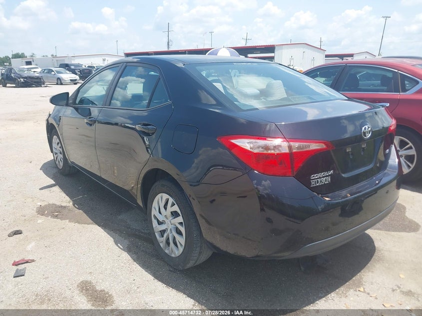 Vin: 5yfburhexjp739224, lot: 46213414, toyota corolla le 20183